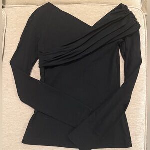 Black Long Sleeve Top